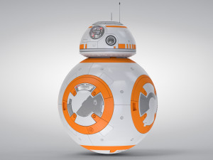 Star Wars-BB-8 Droid Model 3D