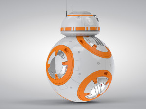 Star Wars-BB-8 Droid Model 3D