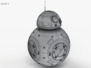 Star Wars-BB-8 Droid Model 3D