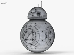 Star Wars-BB-8 Droid 3D Model