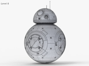 Star Wars-BB-8 Droid Model 3D