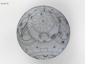 Star Wars-BB-8 Droid Model 3D