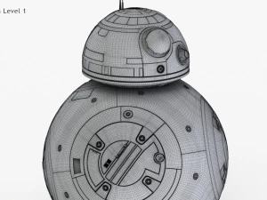 Star Wars-BB-8 Droid 3D Model