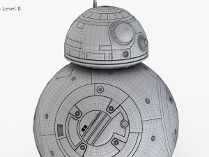 Star Wars-BB-8 Droid Model 3D