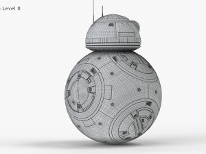 Star Wars-BB-8 Droid Model 3D