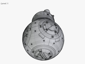Star Wars-BB-8 Droid Model 3D
