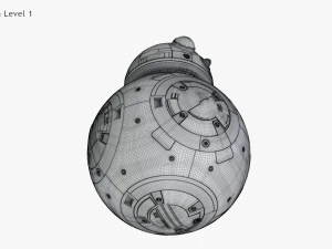 Star Wars-BB-8 Droid 3D Model