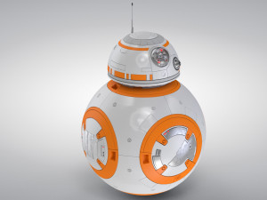 Star Wars-BB-8 Droid Model 3D