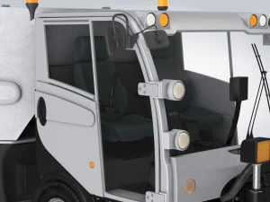 CityCat sweeper 3D Model
