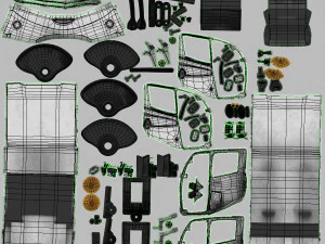 CityCat sweeper 3D Model