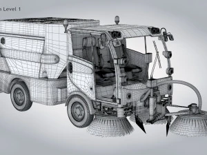 CityCat sweeper 3D Model