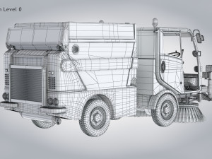 CityCat sweeper 3D मॉडल