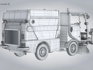 CityCat sweeper 3D Model