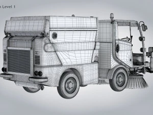 CityCat sweeper 3D Model
