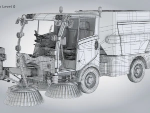 CityCat sweeper 3D Model