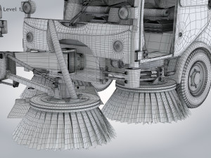 CityCat sweeper 3D मॉडल