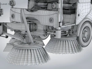 CityCat sweeper 3D Model