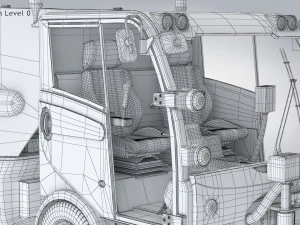 CityCat sweeper 3D Model
