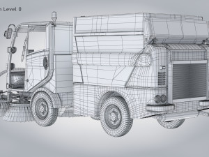 CityCat sweeper 3D मॉडल