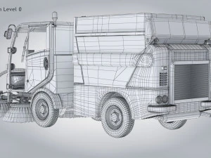 CityCat sweeper 3D Model