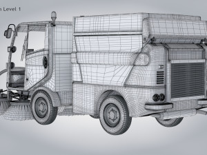 CityCat sweeper 3D मॉडल