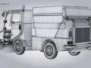 CityCat sweeper 3D Model