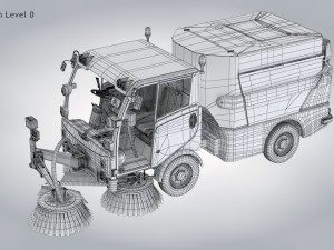 CityCat sweeper 3D मॉडल
