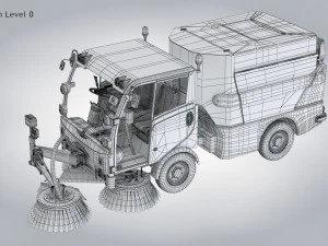 CityCat sweeper 3D Model
