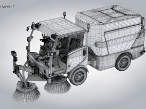 CityCat sweeper 3D Model