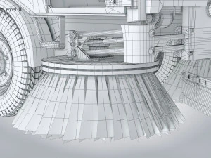 CityCat sweeper 3D Model