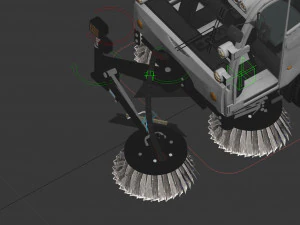 CityCat sweeper 3D Model