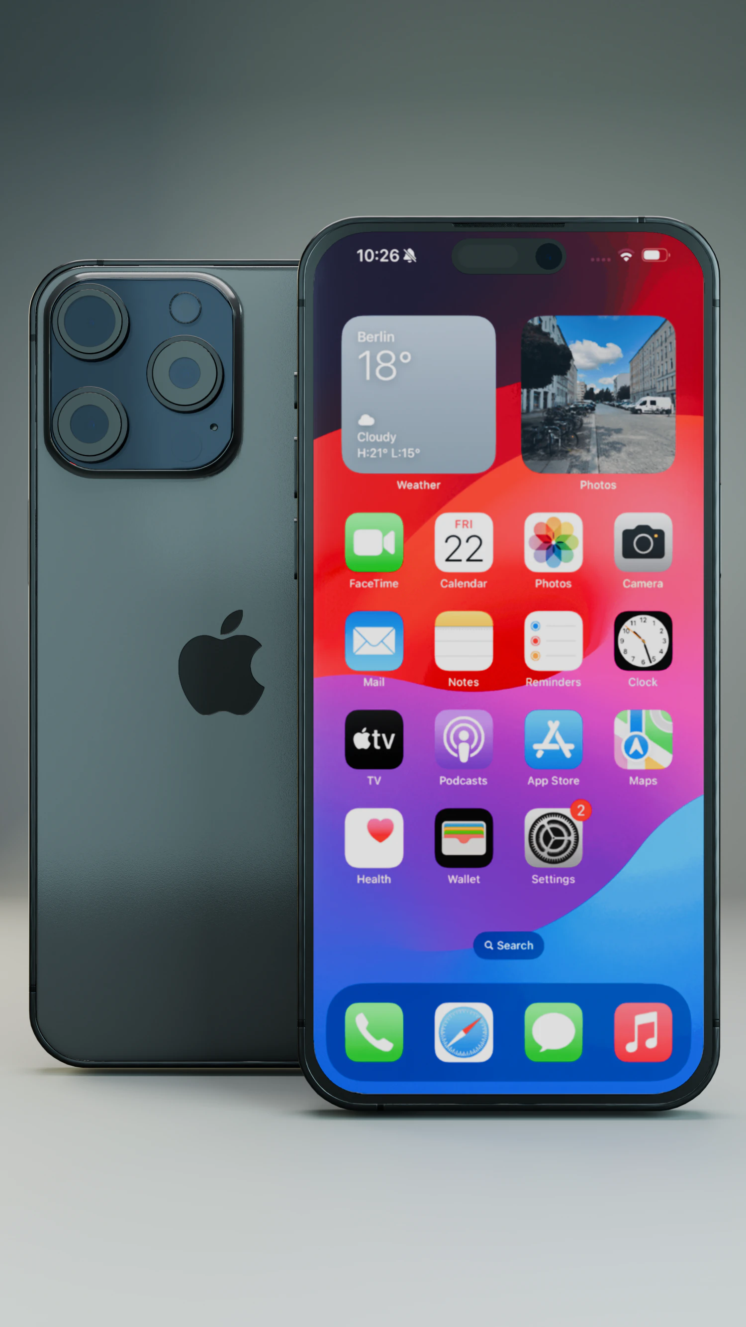 Iphone 15 Pro Max 3D Model .c4d .max .obj .3ds .fbx .stl .blend 