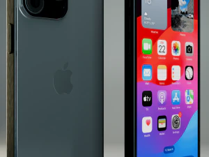 Iphone 15 Pro Max 3D Model