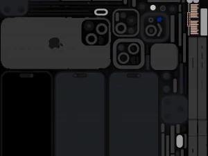 Iphone 15 Pro Max 3D Model
