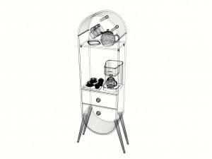 Coffe Corner Furniture Modello 3D