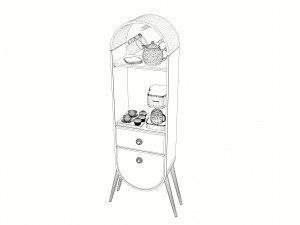Coffe Corner Furniture Modello 3D