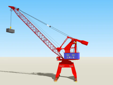 ポートクレーン 3Dモデル