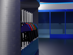 Gas Station 3D Model