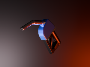 Gas Station 3D Model