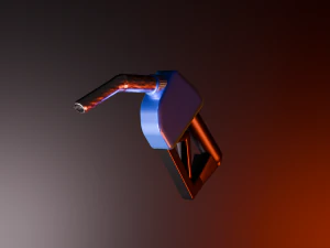 Gas Station 3D Model