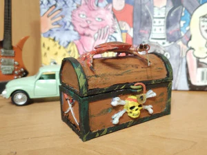 海賊の宝箱 3Dプリントモデル