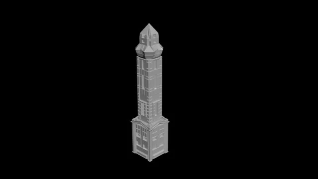 Torre 3dsMax Modello 3D .c4d .max .obj .3ds .fbx .stl .blend 