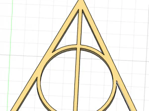 Deathly hallows Kaichain 3D Print Model