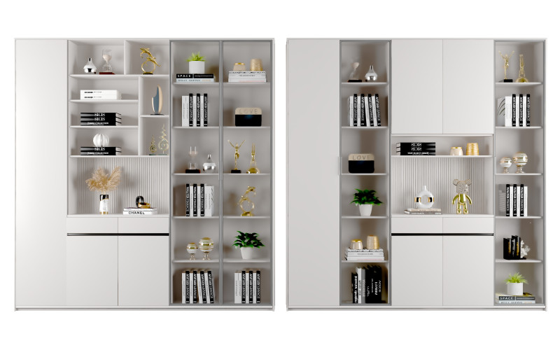 Lemari hias 04 Model 3D .c4d .max .obj .3ds .fbx .stl .blend 