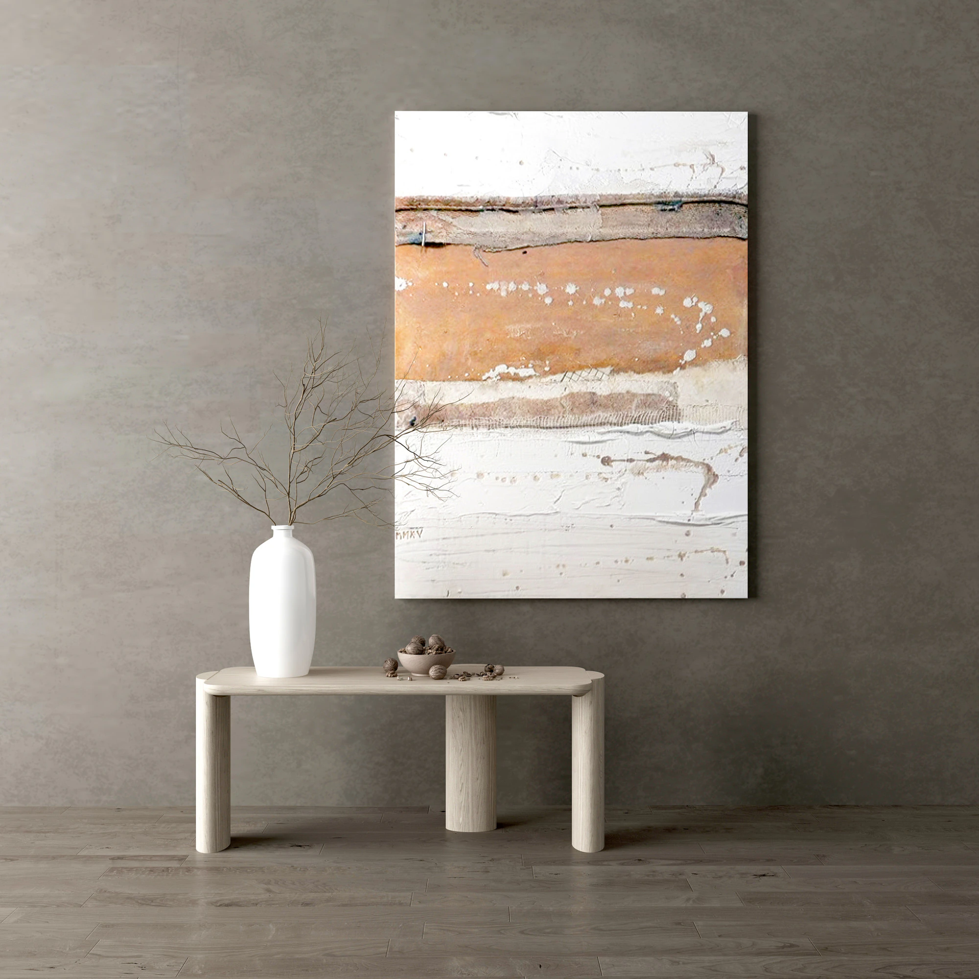 Decorative painting 04 3D Model .c4d .max .obj .3ds .fbx .stl .blend