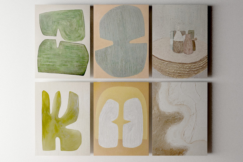 pintura decorativa 05 Modelo 3D .c4d .max .obj .3ds .fbx .stl .blend 