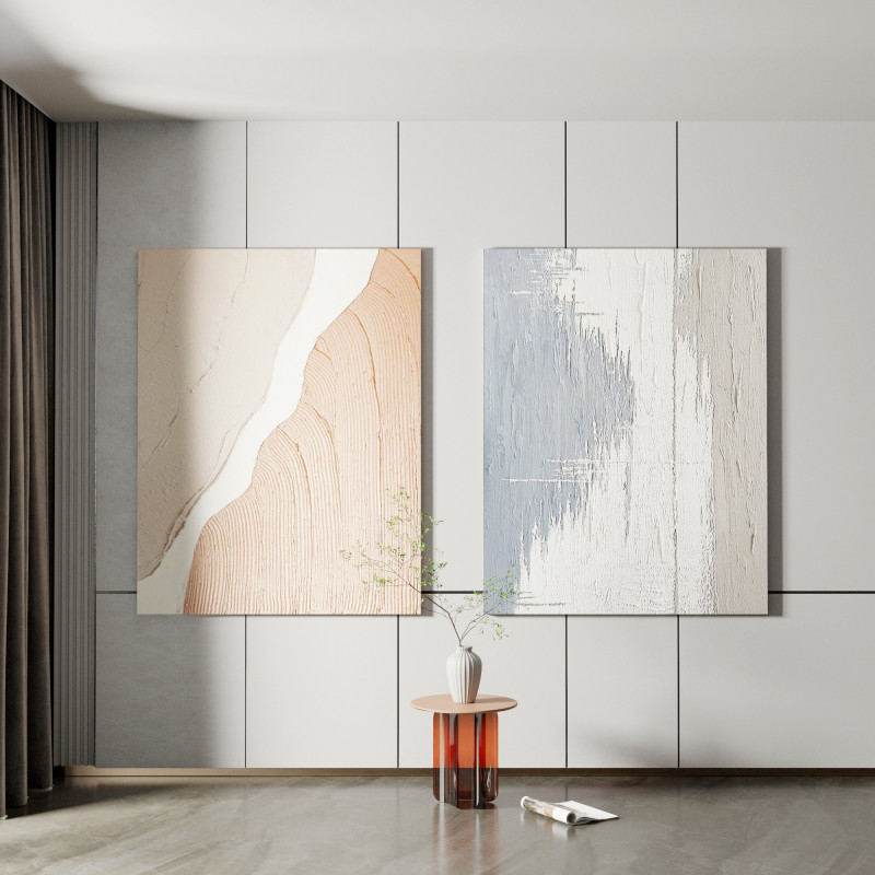 Decorative painting 07 3D Model .c4d .max .obj .3ds .fbx .stl .blend 