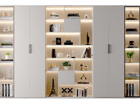 装饰柜03 3D 模型