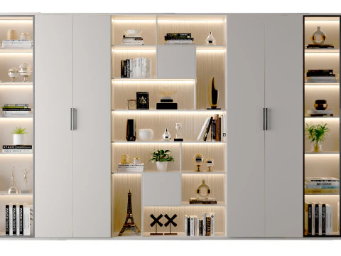 Decorative cabinets 03 3D Model