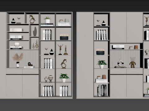 装飾キャビネット04 3Dモデル